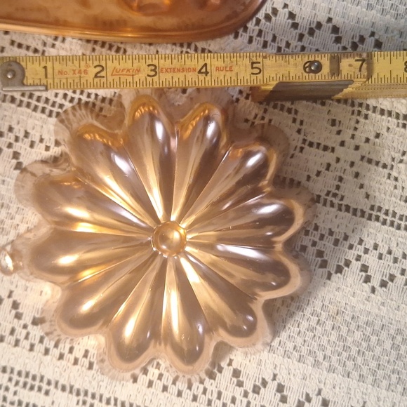 Vintage Traditional Jello / Cake Mold Copper Kitchen Decor Set Of 2 - Picture 10 of 10